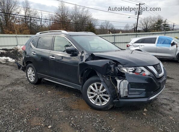 JN8AT2MV8LW133821 2020 NISSAN ROGUE Black Передня права чверть
