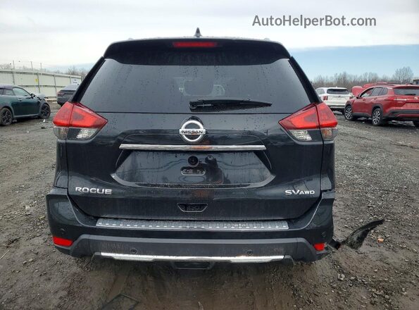 JN8AT2MV8LW133821 2020 NISSAN ROGUE Black Вид ззаду