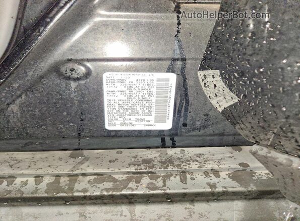 JN8AT2MV8LW140400 2020 NISSAN ROGUE Black VIN կոդի պիտակի տեսք