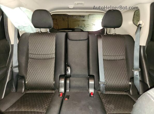 JN8AT2MV8LW140400 2020 NISSAN ROGUE Black Հետևի նստատեղերի տեսք