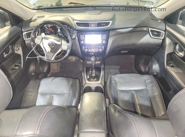 JN8AT2MV9GW130867 2016 NISSAN ROGUE Gray Առջևի վահանակի տեսք