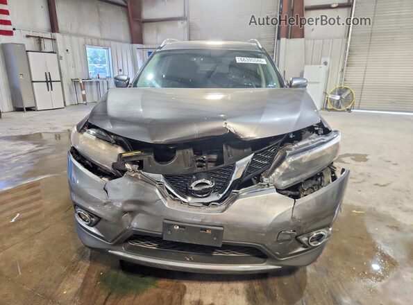 JN8AT2MV9GW130867 2016 NISSAN ROGUE Gray Դիմացի տեսք