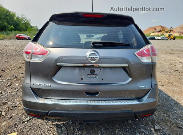 JN8AT2MV9GW137124 2016 NISSAN ROGUE Silver Vista trasera