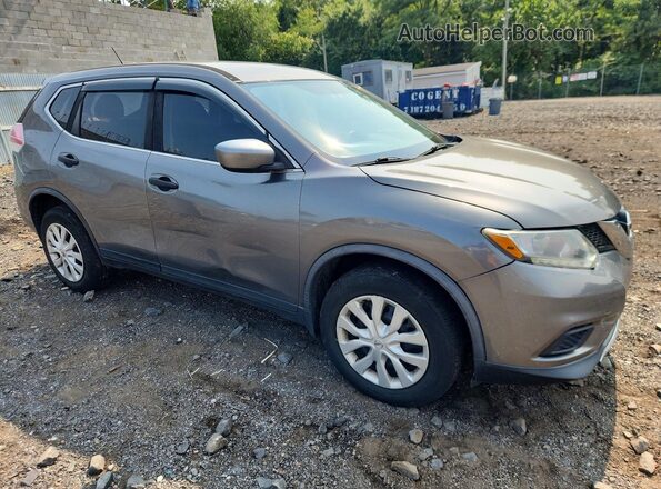 JN8AT2MV9GW137124 2016 NISSAN ROGUE Silver Delantero derecho