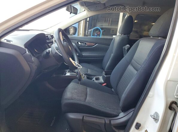 JN8AT2MV9HW013467 2017 NISSAN ROGUE White წინა სალონის ხედი