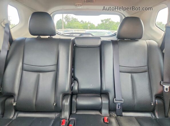 JN8AT2MV9JW305366 2018 NISSAN ROGUE Silver უკანა სავარძლების ხედი