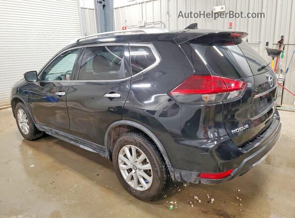 JN8AT2MV9JW306047 2018 NISSAN ROGUE Черный Задняя левая четверть