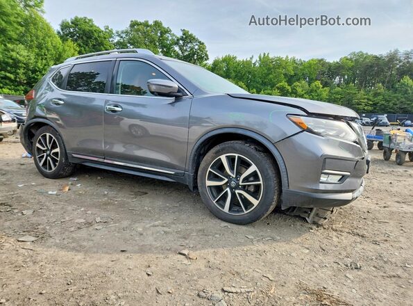 JN8AT2MV9JW330347 2018 NISSAN ROGUE Gray Передня права чверть