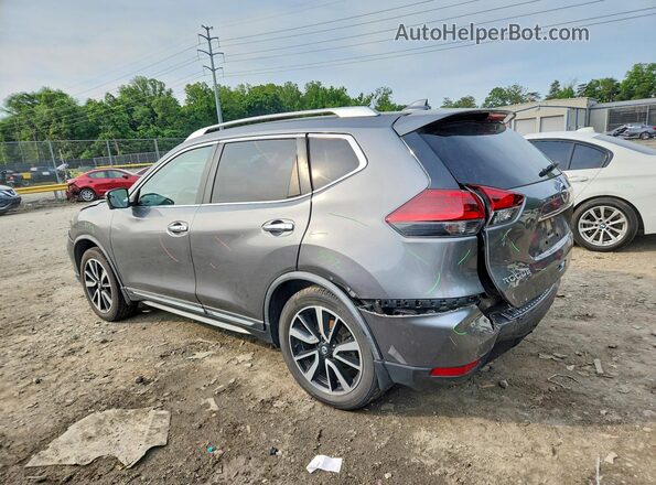 JN8AT2MV9JW330347 2018 NISSAN ROGUE Gray Задня ліва чверть