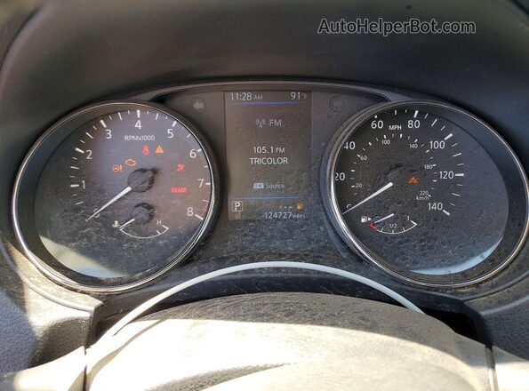 JN8AT2MV9JW355104 2018 NISSAN ROGUE Orange Սարքավորումների վահանակի տեսք