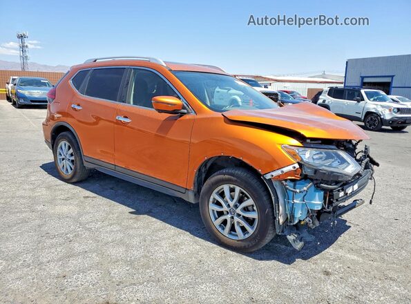 JN8AT2MV9JW355104 2018 NISSAN ROGUE Orange Առջևի աջ