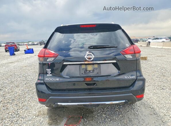 JN8AT2MV9LW108880 2020 NISSAN ROGUE Black Widok z tyłu