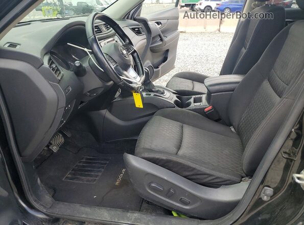 JN8AT2MV9LW108880 2020 NISSAN ROGUE Black Widok wnętrza z przodu