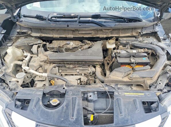 JN8AT2MV9LW108880 2020 NISSAN ROGUE Black Widok komory silnika