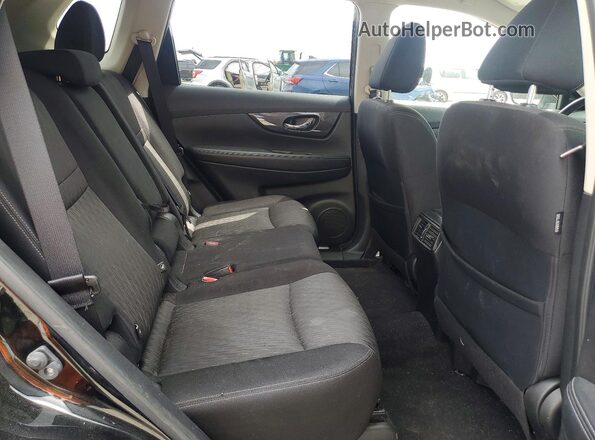 JN8AT2MV9LW108880 2020 NISSAN ROGUE Black Widok wnętrza z tyłu