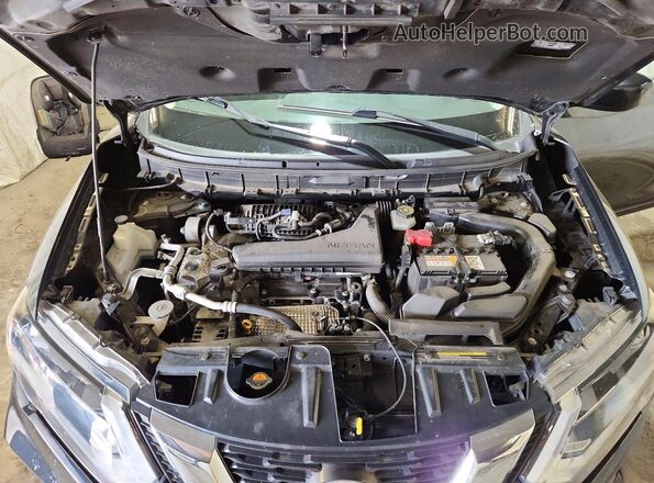 JN8AT2MV9LW123900 2020 NISSAN ROGUE Black Շարժիչի բաժամունքի տեսք