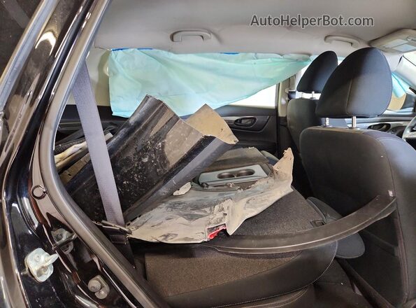 JN8AT2MV9LW123900 2020 NISSAN ROGUE Black Սալոնի հետևի տեսք