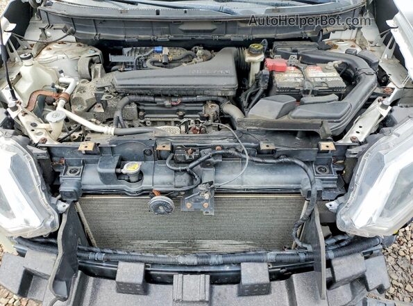 JN8AT2MVXGW146298 2016 NISSAN ROGUE Серебряный Вид подкапотного пространства