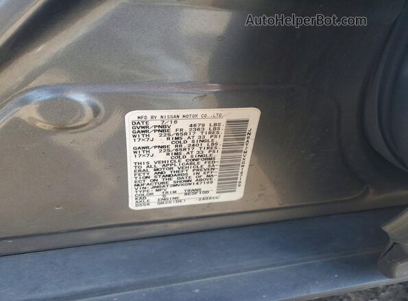 JN8AT2MVXGW147189 2016 NISSAN ROGUE Gray Սալոնի 360 աստիճան տեսք