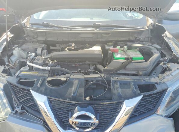 JN8AT2MVXGW147189 2016 NISSAN ROGUE Gray Շարժիչի բաժամունքի տեսք