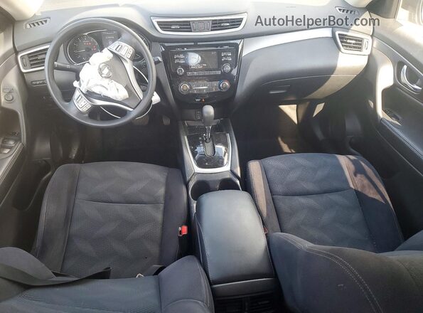 JN8AT2MVXGW147189 2016 NISSAN ROGUE Gray Առջևի վահանակի տեսք