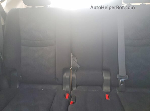 JN8AT2MVXGW147189 2016 NISSAN ROGUE Gray Հետևի նստատեղերի տեսք