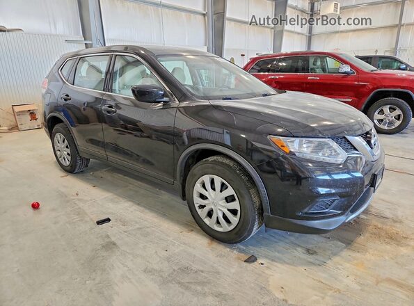JN8AT2MVXGW152330 2016 NISSAN ROGUE Black Front right