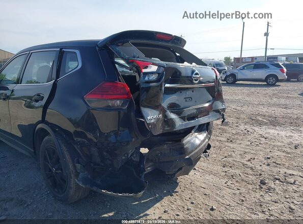 JN8AT2MVXHW003403 2017 NISSAN ROGUE Black წინა ხედი