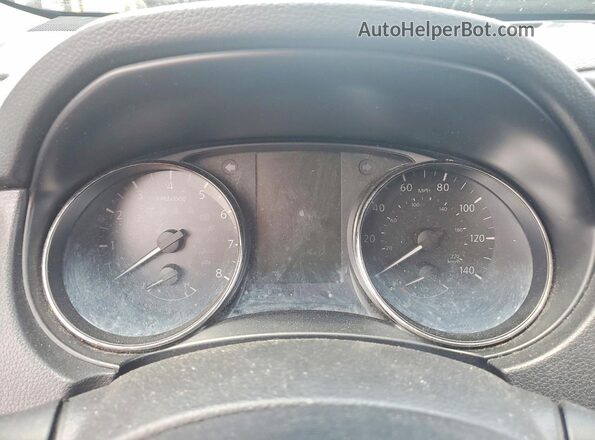 JN8AT2MVXHW005684 2017 NISSAN ROGUE Silver ხელსაწყოთა პანელის ხედი