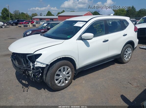 JN8AT2MVXHW015535 2017 NISSAN ROGUE White Передня ліва чверть