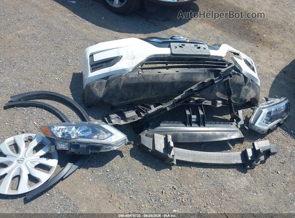 JN8AT2MVXHW015535 2017 NISSAN ROGUE White Вид щитка приладів
