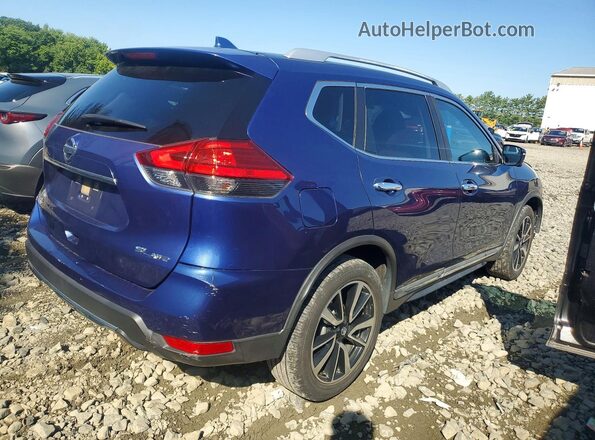 JN8AT2MVXHW018113 2017 NISSAN ROGUE Blue უკანა მარჯვენა