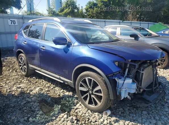 JN8AT2MVXHW018113 2017 NISSAN ROGUE Blue წინა მარჯვენა
