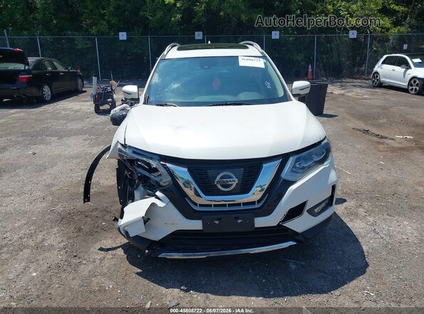 JN8AT2MVXHW251389 2017 NISSAN ROGUE White Вид щитка приладів