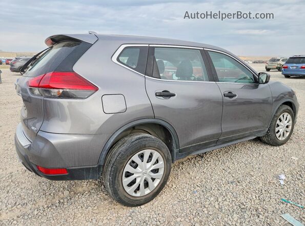 JN8AT2MVXHW251893 2017 NISSAN ROGUE Серый Задняя правая четверть