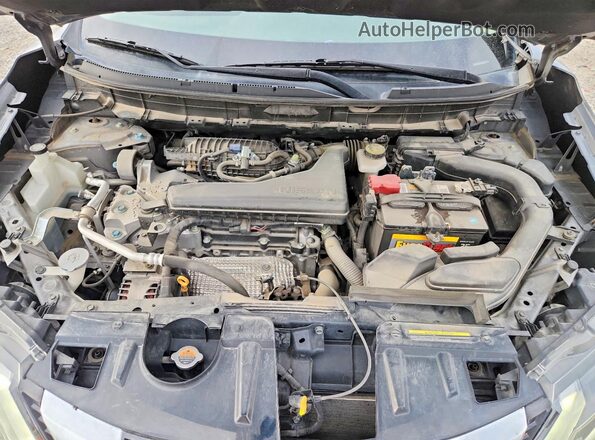 JN8AT2MVXHW251893 2017 NISSAN ROGUE Серый Вид задней части салона