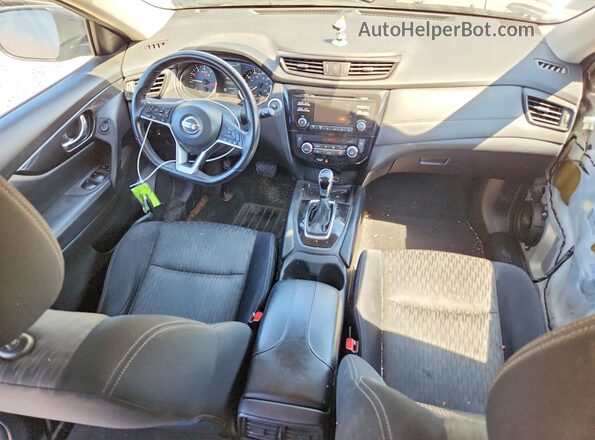JN8AT2MVXHW253823 2017 NISSAN ROGUE Silver წინა პანელის ხედი