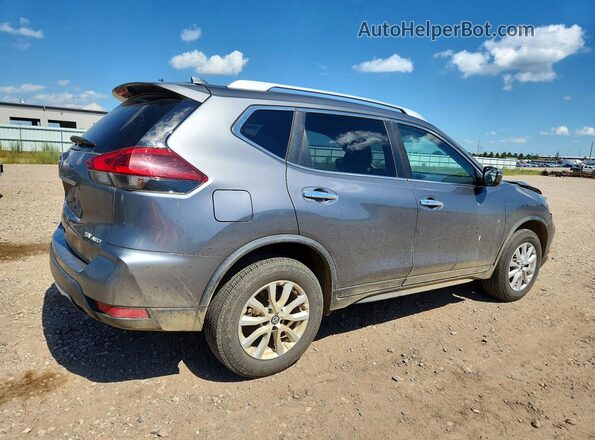 JN8AT2MVXJW301262 2018 NISSAN ROGUE Gray უკანა მარჯვენა