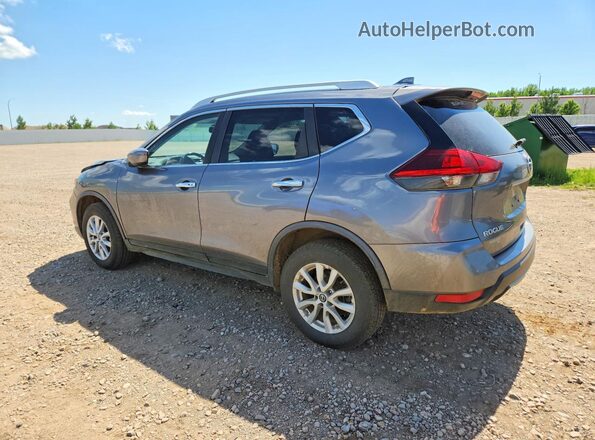 JN8AT2MVXJW301262 2018 NISSAN ROGUE Gray უკანა მარცხენა