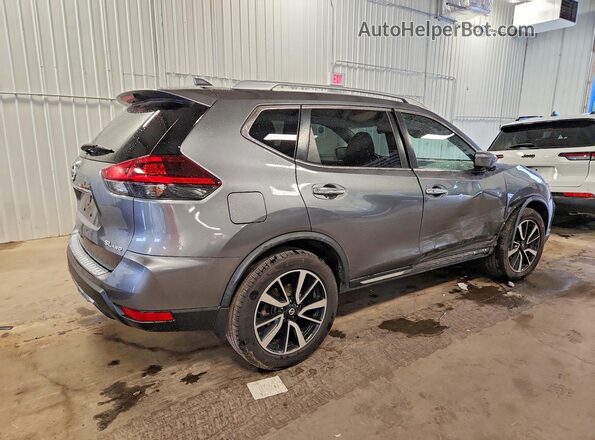 JN8AT2MVXJW307028 2018 NISSAN ROGUE Gray Tył prawy