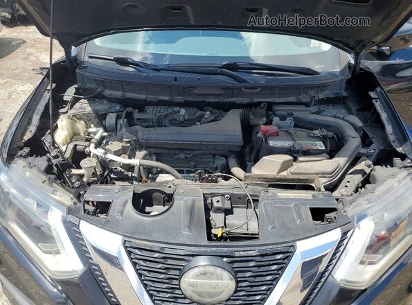 JN8AT2MVXJW309409 2018 NISSAN ROGUE Black Vista del compartimento del motor