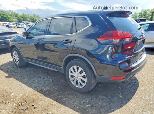 JN8AT2MVXJW309409 2018 NISSAN ROGUE Black Trasero izquierdo