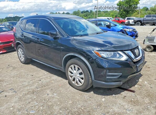 JN8AT2MVXJW309409 2018 NISSAN ROGUE Black Delantero derecho
