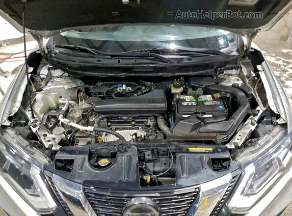 JN8AT2MVXJW309877 2018 NISSAN ROGUE Silver Widok komory silnika