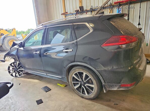 JN8AT2MVXJW330504 2018 NISSAN ROGUE Black Rear left