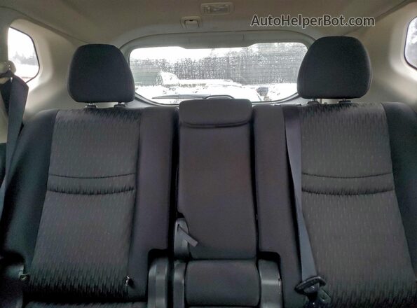 JN8AT2MVXJW345844 2018 NISSAN ROGUE Gray Widok tylnych siedzeń