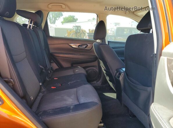 JN8AT2MVXKW384810 2019 NISSAN ROGUE Orange Widok wnętrza z tyłu