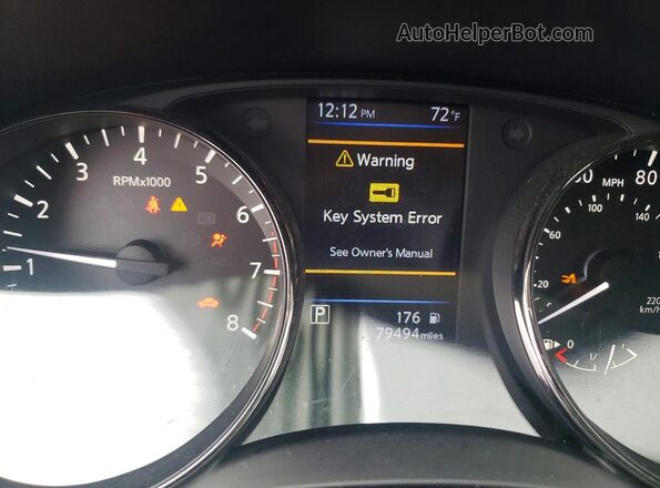 JN8AT2MVXKW387500 2019 NISSAN ROGUE White Vista interior trasera