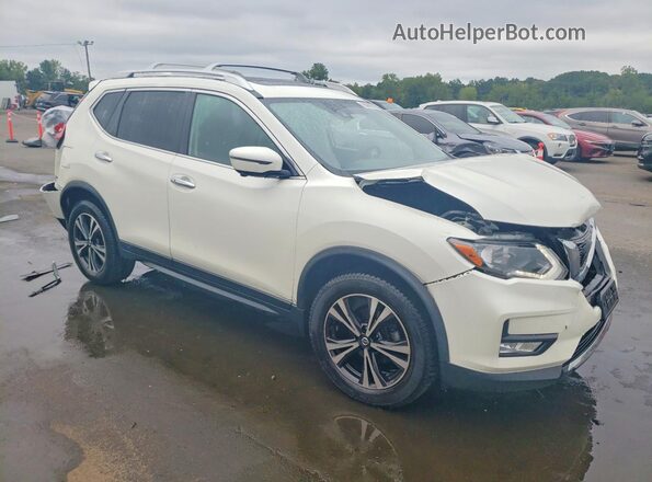 JN8AT2MVXKW387500 2019 NISSAN ROGUE White Delantero derecho