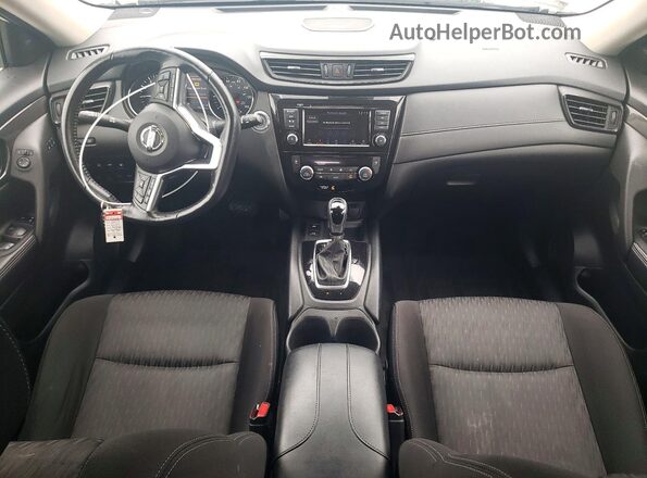 JN8AT2MVXKW387500 2019 NISSAN ROGUE White Vista de los asientos traseros